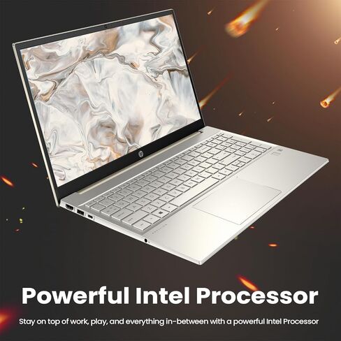 HP Pavilion Laptop, 15.6" FHD Touchscreen, Intel Core i7-1355U Processor, GeForce MX550, 32GB RAM, 1TB SSD, Numeric KP, Backlit KB, Wi-Fi 6, HDMI, Windows 11 Pro, White in Saudi Arabia