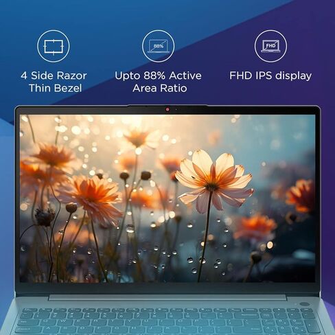 كمبيوتر محمول Lenovo 15.6 بوصة Ideapad 3، كمبيوتر محمول بشاشة لمس FHD، Intel Core i5-1155G7 رباعي النواة (Beats i7-1065G7)، إضاءة خلفية، عمر بطارية طويل، Win 11، مع حزمة WOWPC (ذاكرة وصول عشوائي سعتها 16 جيجابايت | 1 تيرابايت PCIe SSD) in Saudi Arabia
