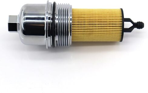 68191350AA فلتر زيت المحرك الألومنيوم ومجموعة غطاء غطاء فلتر الزيت يناسب كرايسلر دودج جيب رام - 200، 300، تشالنجر، شاحن، دورانجو، شيروكي، رانجلر، يستبدل # 917-190، 68191349AC in Kuwait