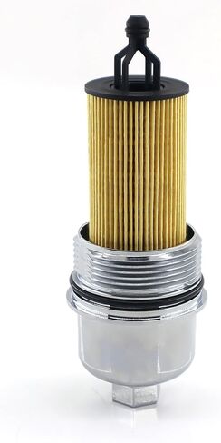 68191350AA فلتر زيت المحرك الألومنيوم ومجموعة غطاء غطاء فلتر الزيت يناسب كرايسلر دودج جيب رام - 200، 300، تشالنجر، شاحن، دورانجو، شيروكي، رانجلر، يستبدل # 917-190، 68191349AC in Kuwait