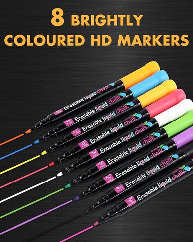 تقويم مغناطيسي أكريليك للثلاجة، عبوتين مقاس 12 بوصة × 16 بوصة، تقويم مغناطيسي شهري وأسبوعي شفاف للمسح الجاف للثلاجة، قابل لإعادة الاستخدام مع 8 علامات مسح جافة ملونة ومنشفة مسح in Kuwait