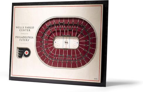 YouTheFan NHL 5-Layer 17 x 13 StadiumViews 3D Wall Art in Saudi Arabia