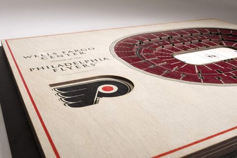 YouTheFan NHL 5-Layer 17 x 13 StadiumViews 3D Wall Art in Saudi Arabia