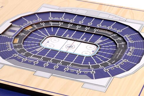 YouTheFan NHL 5-Layer 17 x 13 StadiumViews 3D Wall Art in Saudi Arabia