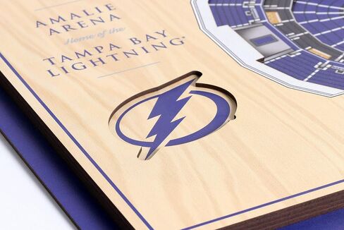 YouTheFan NHL 5-Layer 17 x 13 StadiumViews 3D Wall Art in Saudi Arabia