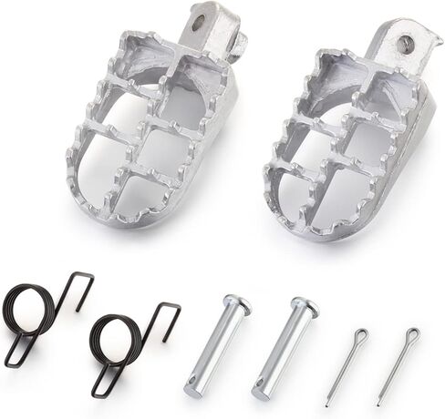 أوتاد القدم أوتاد القدم مع الزنبرك والأجهزة لـ Kawasaki KLR 650 KLR650 1987-2013 in Kuwait