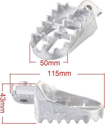 أوتاد القدم أوتاد القدم مع الزنبرك والأجهزة لـ Kawasaki KLR 650 KLR650 1987-2013 in Kuwait