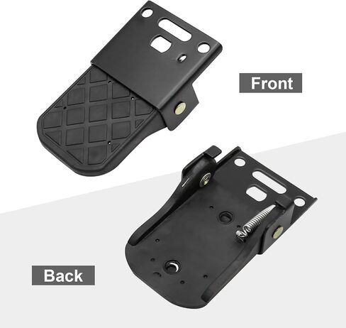 Pair of Foot Seat for Four Wheeler Made of Metal and Non-Slip Tread Rear Passenger Foot Peg Replacement for Polaris Sportsman Scrambler ATV in Saudi Arabia