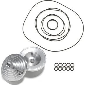 16cc Cylinder Head Domes Cool Head Domes + 17 pcs O-rings Kit for Yamaha Banshee 350 YFZ350 1987-2006 in Saudi Arabia