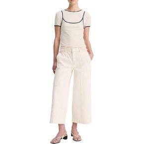 Vince Women's Mid Rise Utility Crop Wide Pant in Saudi Arabia