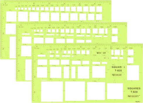 قالب هندسي مربع ويستكوت، 4 × 7-1/4 بوصة in Saudi Arabia