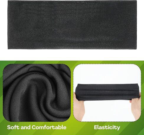 3 PCS Soccer Headbands for Boys, Soft Breathable Baseball Headbands, Cooling Headband, Football Headband for Running Tennis Basketball (Black Blue Gray) in Saudi Arabia