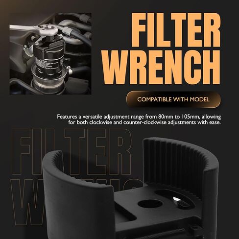 OXCANO 74mm Heavy Duty Oil Filter Wrench,Compatible with Volkswagen,Compatible with Mercedes Benz,Compatible with Audi,Compatible with Porsche,Compatible with Mazda and other vehicles in Saudi Arabia