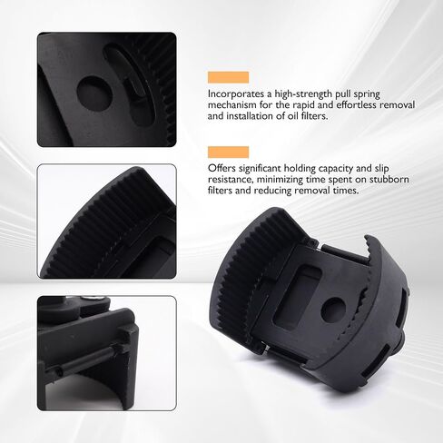 OXCANO 74mm Heavy Duty Oil Filter Wrench,Compatible with Volkswagen,Compatible with Mercedes Benz,Compatible with Audi,Compatible with Porsche,Compatible with Mazda and other vehicles in Saudi Arabia