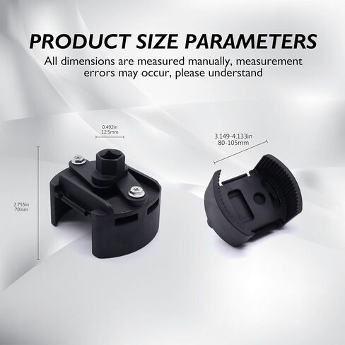 OXCANO 74mm Heavy Duty Oil Filter Wrench,Compatible with Volkswagen,Compatible with Mercedes Benz,Compatible with Audi,Compatible with Porsche,Compatible with Mazda and other vehicles in Saudi Arabia