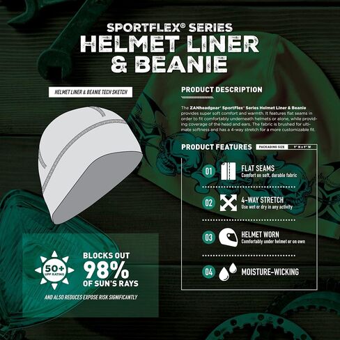 Zanheadgear® خوذة Liner Beanie Sportflex® سلسلة in Kuwait