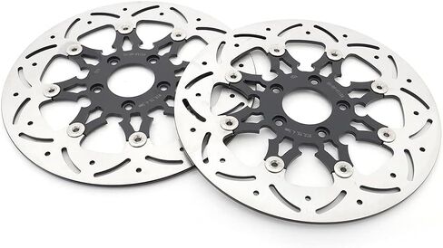TOFR 21x3.5 Front Wheel Rim 36 Fat King Spokes Tubeless For Harley Touring 2009-2023 Road King Street Glide Road Glide Electra Glide Ultra Classic Ultra Limited With 11.8" Floating Front Brake Rotors in Kuwait