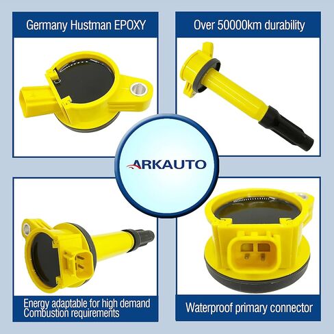 6PCS ARKAUTO IGNITION COIL ARK-IG486-Y UF486 UF-486 C1594 6E5E12A375BB 6E5E-12A375-BB DG514 DG-514 for Ford Escape Fusion Lincoln Zephy in Saudi Arabia