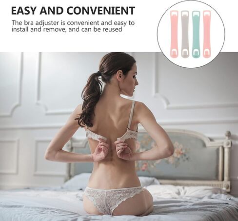 4pcs ملحقات ما بعد الانتعاش الاسترداد التفاف صدرية صدرية تمديد مقطع ملحق مرنة صدرية الملابس الداخلية البرازيلية برا فرقة برا برا in Saudi Arabia