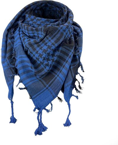 Toutacoo, Palestinian Keffiyeh 100% Cotton, Shemagh Scarf Neck Head Wrap with tassel for men and women in Kuwait