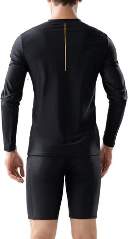 361 ° Swim Rammers for Men Rash Rash Sweeve Team Swimsuit UPF أكثر in Kuwait