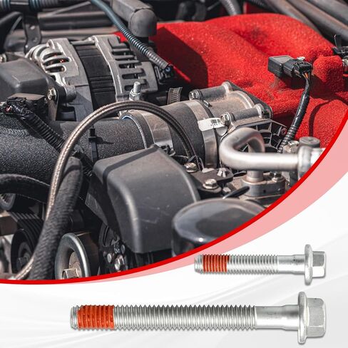 Engine Cylinder Head Bolt Set Compatible with GMC Canyon Envoy Savana Sierra Yukon Hummer Pontiac Saab Isuzu Replaces# ES72220 ES72390 in Kuwait