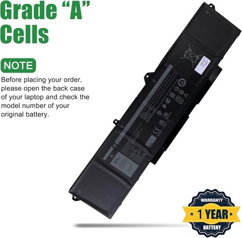 0G74G 02PFPW Laptop Battery Replacement for Dell Latitude 5300 5310 7300 7400 P97G P97G001 P97G002 P96G P96G002 P96G003 P99G P99G001 P100G P100G001 Series OG74G 2PFPW 11.4V 42Wh 3500mAh in Saudi Arabia