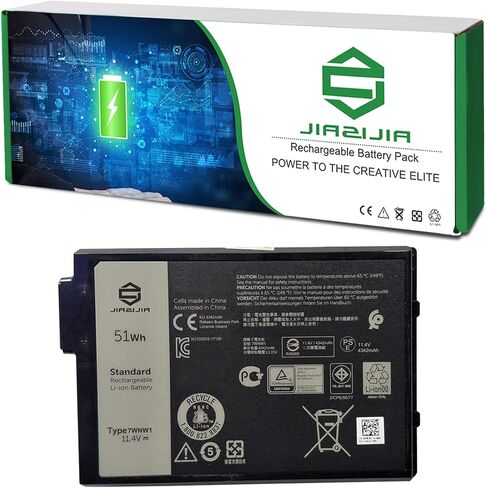 0G74G 02PFPW Laptop Battery Replacement for Dell Latitude 5300 5310 7300 7400 P97G P97G001 P97G002 P96G P96G002 P96G003 P99G P99G001 P100G P100G001 Series OG74G 2PFPW 11.4V 42Wh 3500mAh in Saudi Arabia