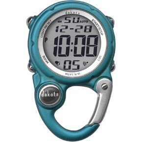 Dakota Digital Clip, Alarm, Stopwatch, Timer and Dual Time, Quality Pocket and Fob Watch, Premium Durability Outdoor Gifts for Men, Tactical Digital Clip on Watch in Kuwait