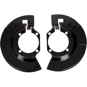 924-228 Front Brake Dust Shield Left & Right Side Compatible with 2003 2004 2005 2006 2007 2008 03 04 05 06 07 08 Ram 2500 3500 in Saudi Arabia