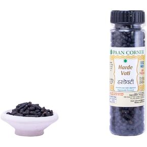 Paan Corner: Harde Vati 100 Gram | Haritaki | Herbal Tablets | 100% Natural | Helps with Digestion, Immunity and Cardiovascular Wellness | Hygienically Processed | Non-GMO | Vegan | in Saudi Arabia
