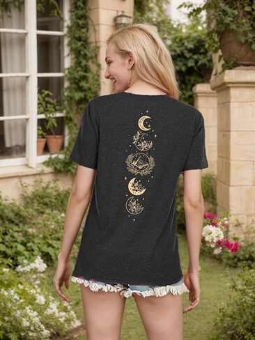 Magical Shirts for Women Flourish and Blotts Shirt Book Tshirt Wizard Costume Clothes in Kuwait