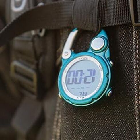 Dakota Digital Clip, Alarm, Stopwatch, Timer and Dual Time, Quality Pocket and Fob Watch, Premium Durability Outdoor Gifts for Men, Tactical Digital Clip on Watch in Kuwait