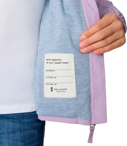 Free Country Girls' High Stretch Windshear Jacket in Saudi Arabia