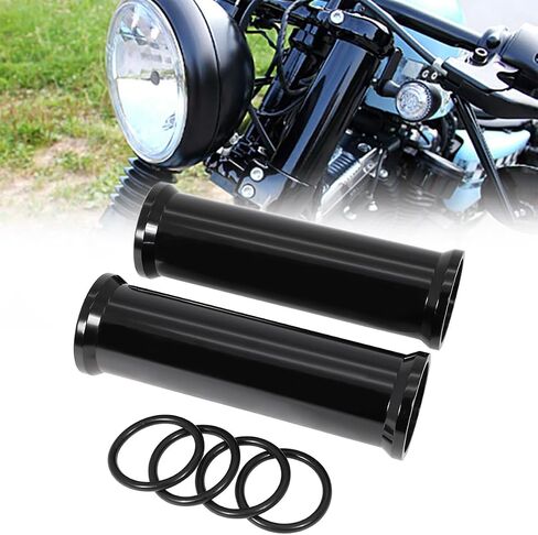 يغطي امتصاص صدمات الشوكة العلوي في Harley Sportster Iron 883 1200 XL883 XL1200 ثمانية وأربعين 2000-2021 ، النمط أ in Kuwait
