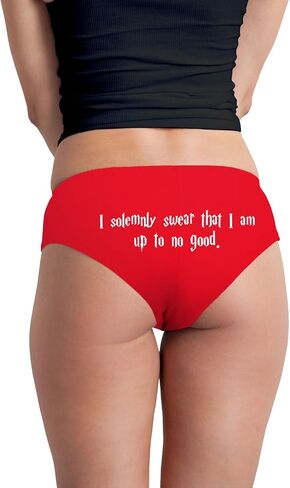 I Solemnly Swear That I Am Up to No Good Parody Funny Women's Boyshort Underwear Panties in Saudi Arabia