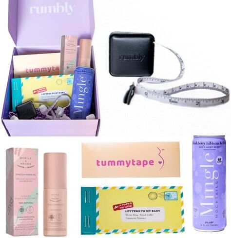 2nd Trimester Mom-to-Be Essentials Box - Gift for Expecting Moms - Care Package with Essential New Mommy Items & Pregnancy Must-Haves - Perfect for Celebrating Motherhood & Welcoming New Life in Saudi Arabia