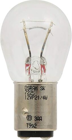سيلفانيا - 7225 Long Life Miniature - لمبة ، مثالية للفرامل ، العلامة الجانبية ، وتطبيقات الذيل (يحتوي على مصابيح 2) in Saudi Arabia