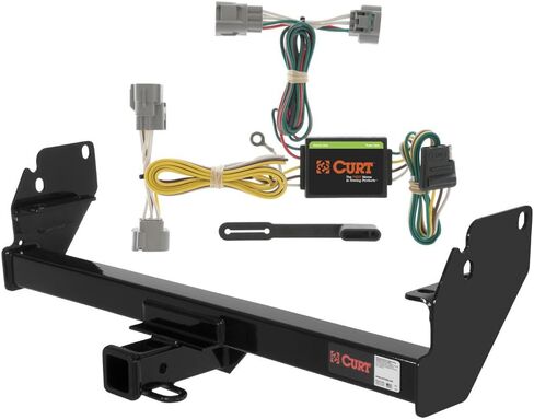 حزمة Curt Class 3 Trailer Hitch مع الأسلاك لعام 2005-2015 تويوتا تاكوما - 13323 و 55513 in Saudi Arabia