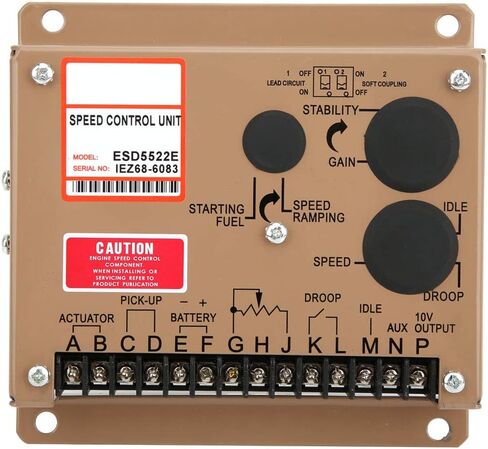 EVTSCAN ESD5522E سرعان مراقبة منظم الحاكم ، التحكم المستقر في السرعة ، حماية المحرك ، إدارة الوقود ، تطبيقات المحركات الصناعية in Saudi Arabia