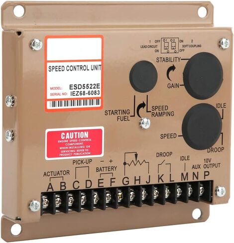 EVTSCAN ESD5522E سرعان مراقبة منظم الحاكم ، التحكم المستقر في السرعة ، حماية المحرك ، إدارة الوقود ، تطبيقات المحركات الصناعية in Saudi Arabia