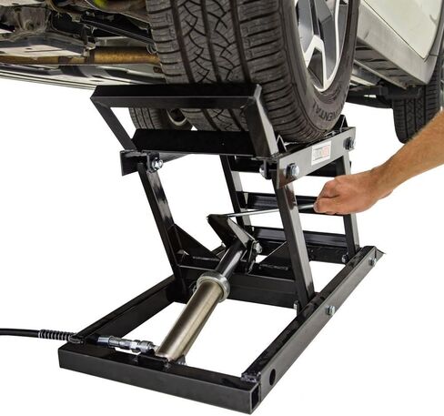 رفع السيارة الهيدروليكية الأرملة السوداء مع منحدر - 3000 رطل لكل سعة زوج in Saudi Arabia