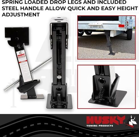 Husky Towing 88150 إسقاط ساق الثبات الرافعات 2 حزمة in Kuwait