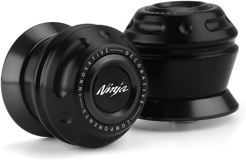 دراجة نارية الأمامية المحور الشوكة شوكة الحامي تم شريط التمرير المتوافق مع K.awasaki Ninja zx6r 2009-2023 ｜ zx10r 2011-2024 | Ninja 650 2017-2024 ｜ ZX636 Ninja650 Ninja636 Accessories (Black) in Saudi Arabia