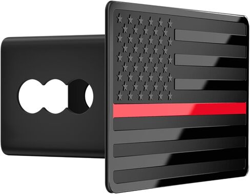 2.5 Inch American Flag Trailer Hitch Cover Plug with 5/8-Inch Pin Diameter Trailer Hitch Lock,2 1/2 Inch Hitch Cover Fits for 2.5 Inch Receivers,Black in Kuwait