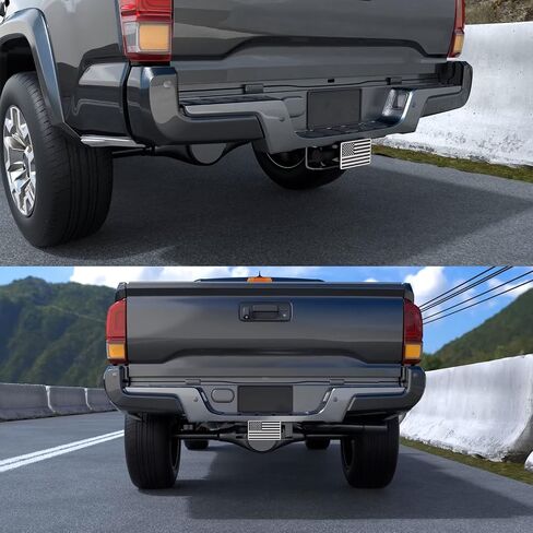 2.5 Inch American Flag Trailer Hitch Cover Plug with 5/8-Inch Pin Diameter Trailer Hitch Lock,2 1/2 Inch Hitch Cover Fits for 2.5 Inch Receivers,Black in Kuwait