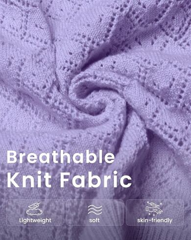 Girls Cotton Knit Shrug Cardigan with Long Sleeve Ruffle Hem in Kuwait