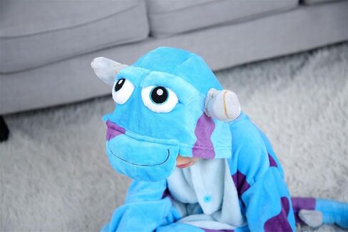 Dragon Cartoon Party Cosplay Animal مقنعين بيخاماس للجنسين. in Kuwait