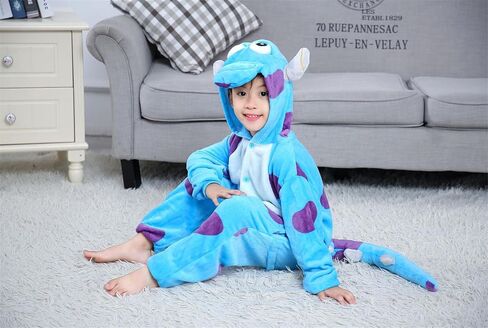 Dragon Cartoon Party Cosplay Animal مقنعين بيخاماس للجنسين. in Kuwait