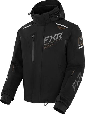 FXR Men Renegade FX 2-in-1 Snowmobile Jacket 2025 (Black/Hi-Vis-X-Large) in Kuwait